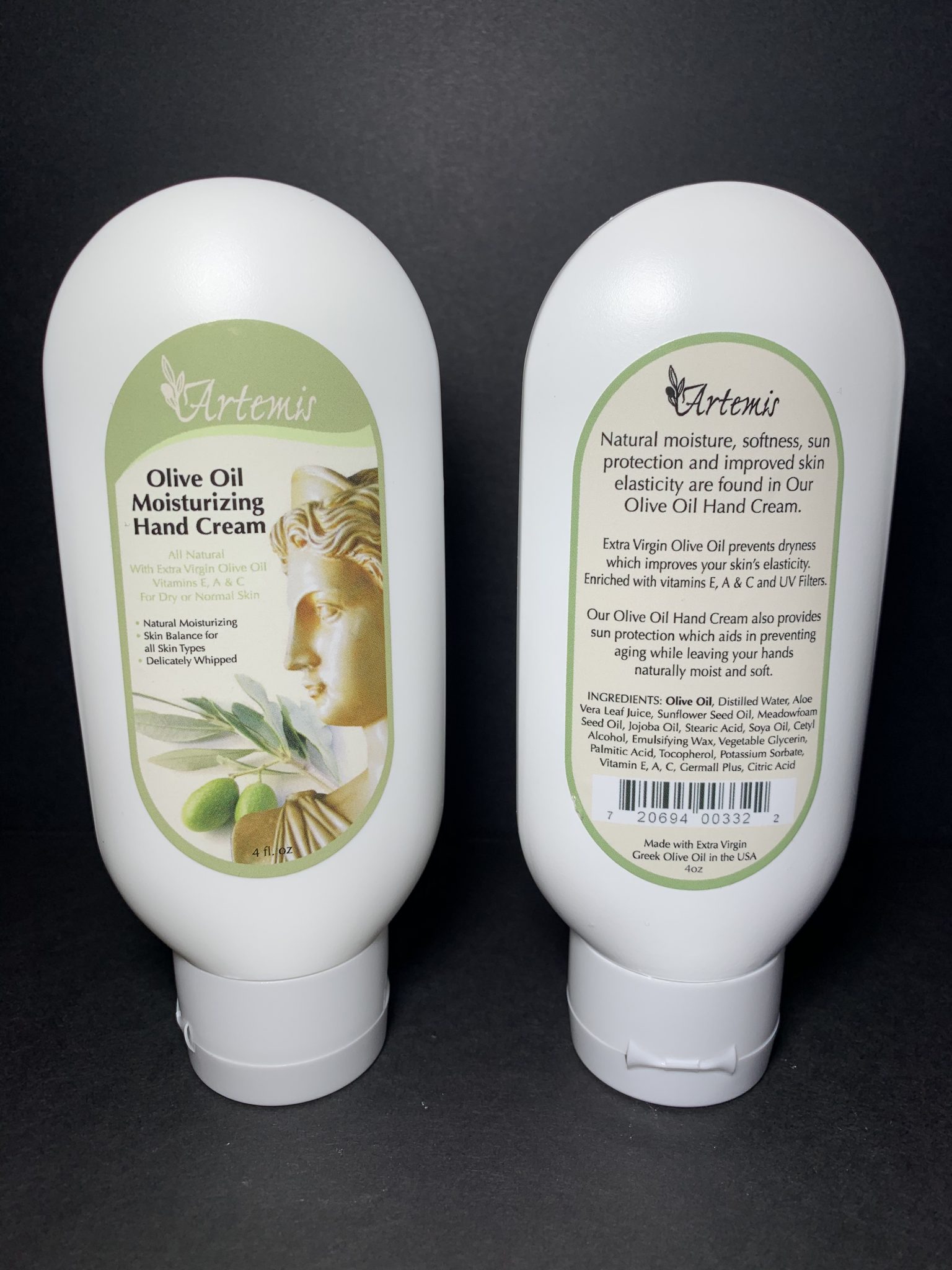 Olive oil hand cream Lori's Soap Shop